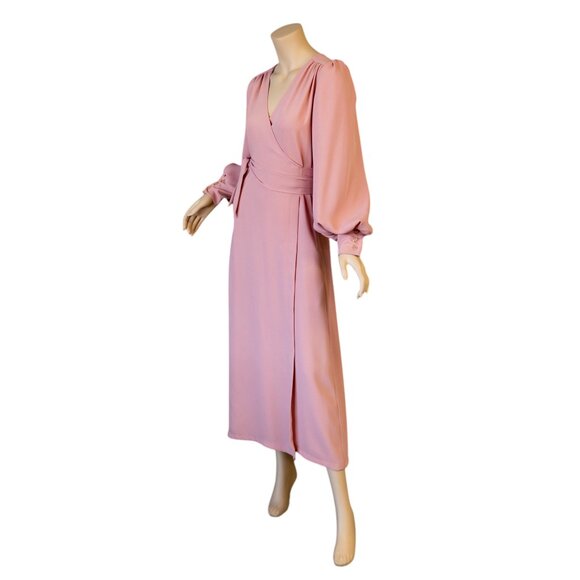 WOO WOO BOUTIQUE Ossie Pink Wrap Dress * One Size - Picture 10 of 17
